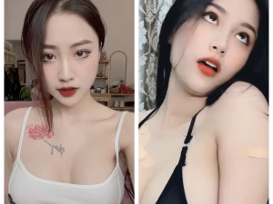 Em Phương Boom hàng nuột live móc bím chào đại gia